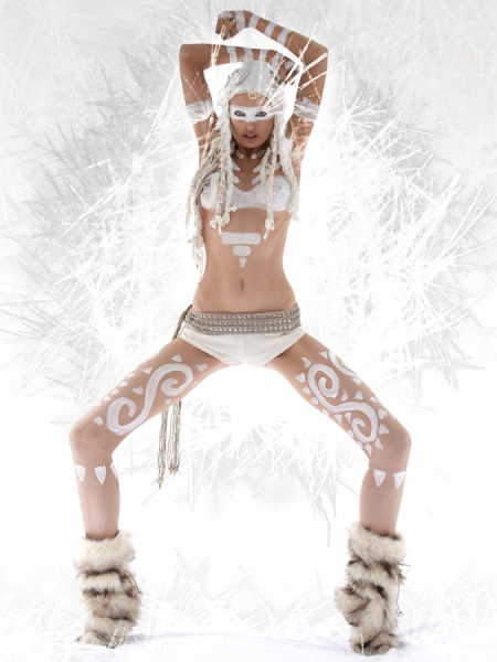 Photograph Ethan T Allen Sena Cech As Ice Warrior For Fashion For Zion on One Eyeland